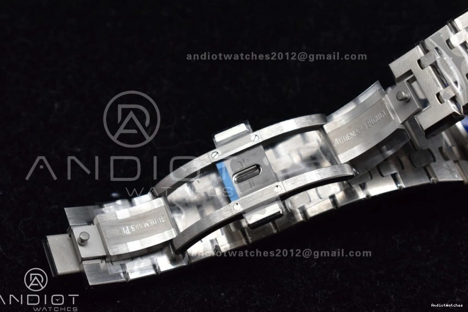 Royal on Bracelet SS Super SS Clone 15500 1:1 Oak APSF Blue Textured 41mm 445 Best Lightweight Dial A4302 Edition 1011